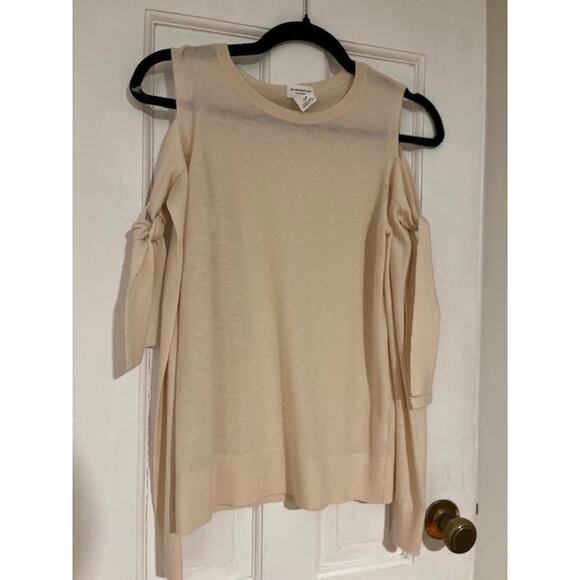 Club Monaco Cashmere Cream Sweater Small - Picture 3 of 6